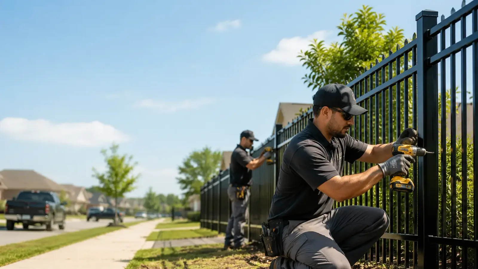Metal Fence Installation in Aline, OK